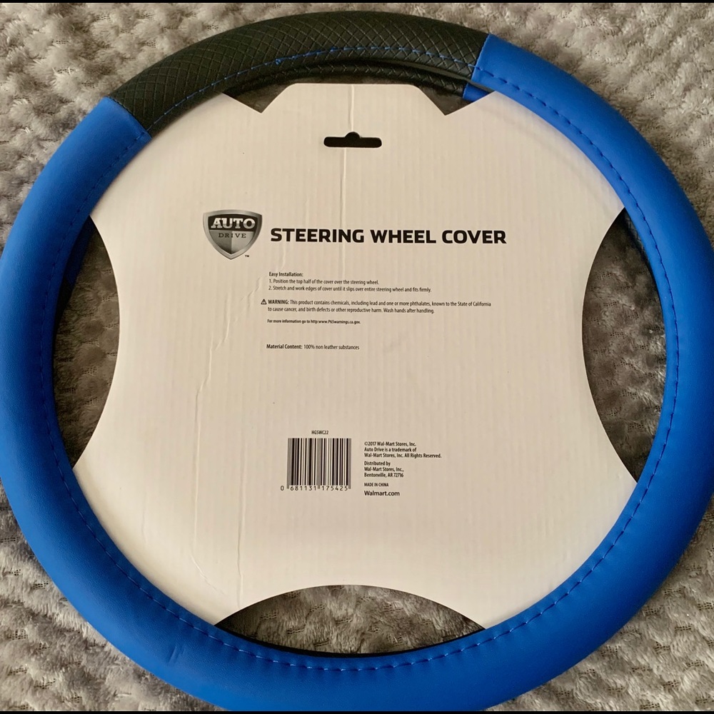 Steering Wheel Cover! For Cars, Trucks, & SUVs New - Picture 2 of 4